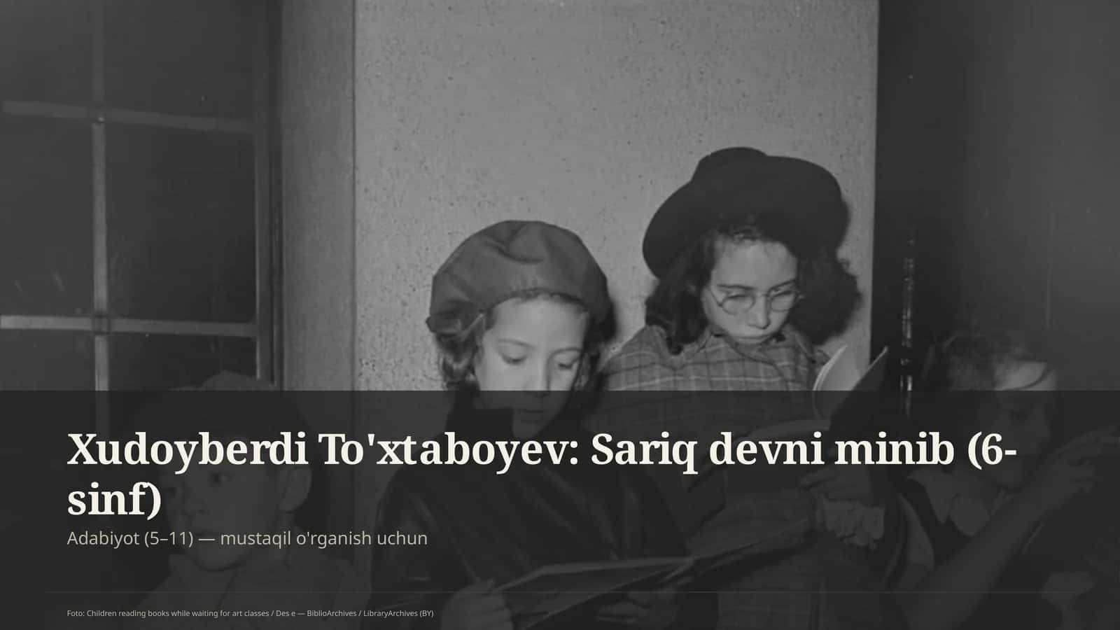 Sariq devni minib (6-sinf) 1