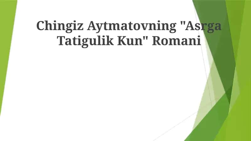 Asrga Tatigulik Kun 1