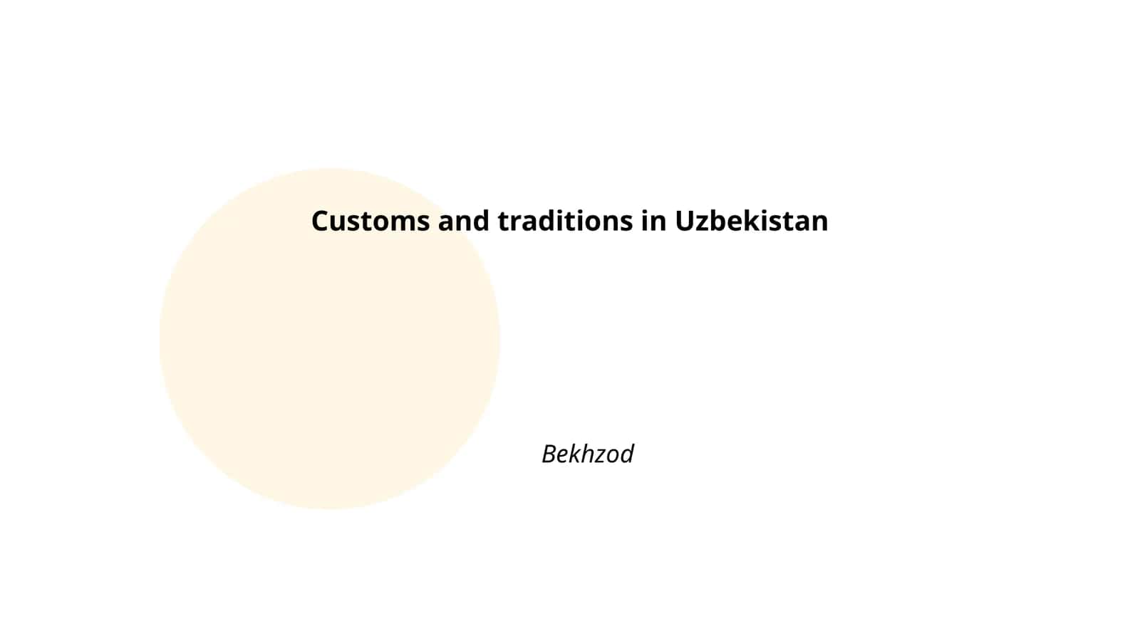 Traditional Uzbek Cuisine 1