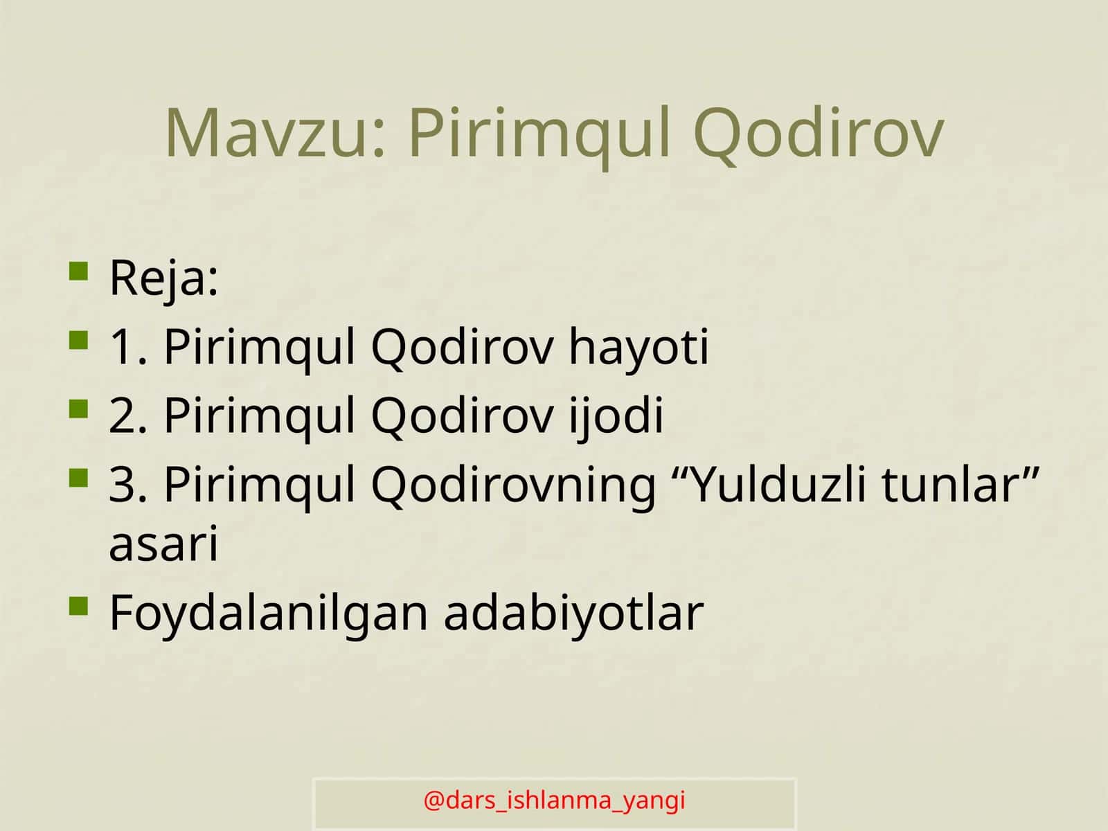 Pirimqul Qodirov 1