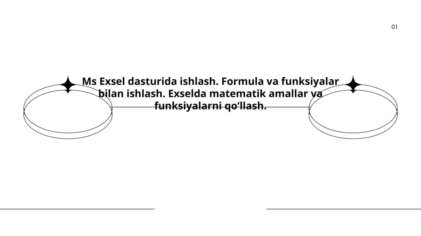 Excel matematik amallar va funksiyalari 1