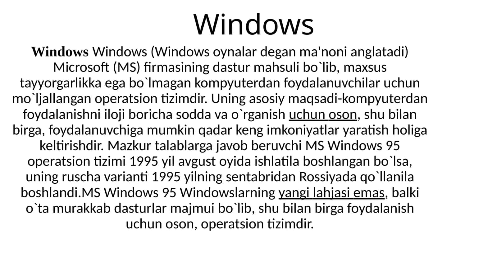 Windows 1