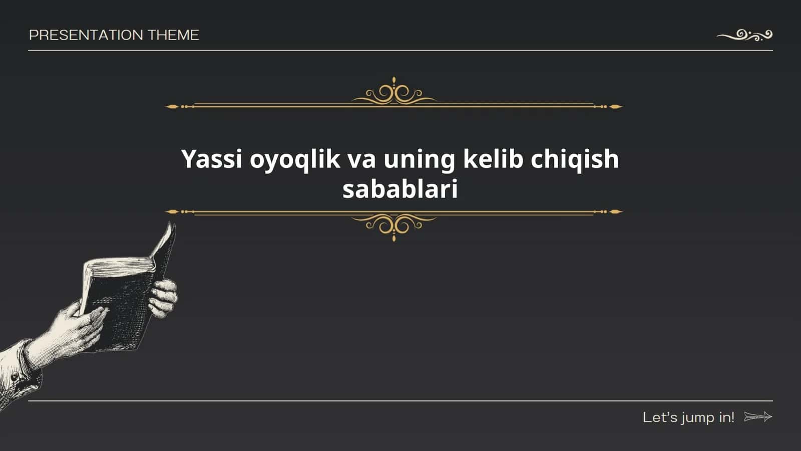Yassi oyoqlik va uning kelib chiqish sabablari 1