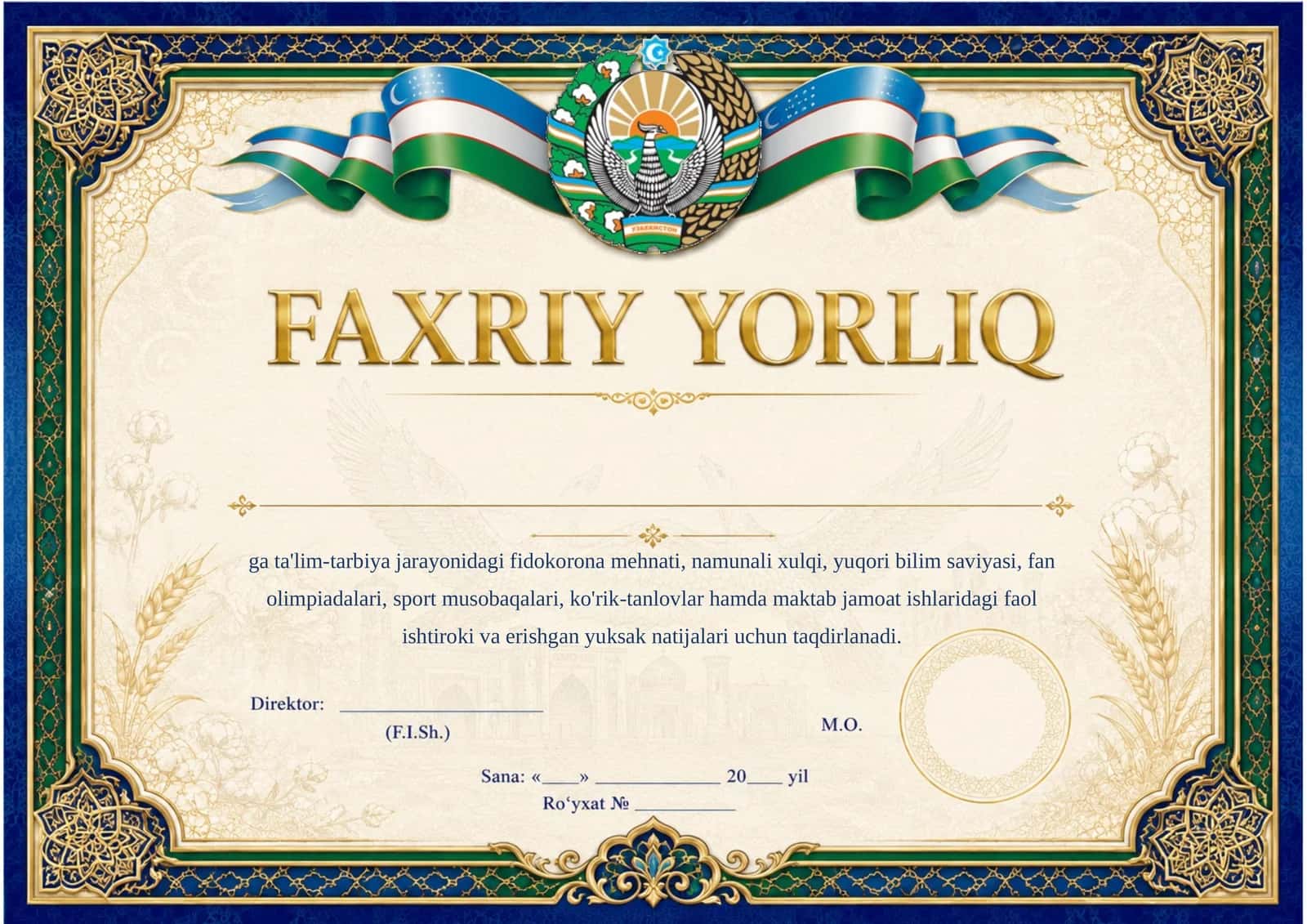 FAXRIY YORLIQ 1