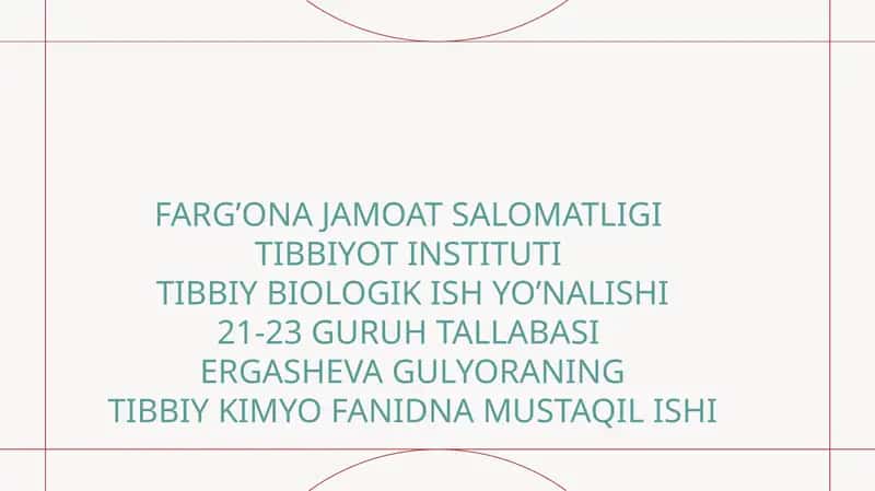 Steroidlar va Terpenlar haqida Tushuncha 1