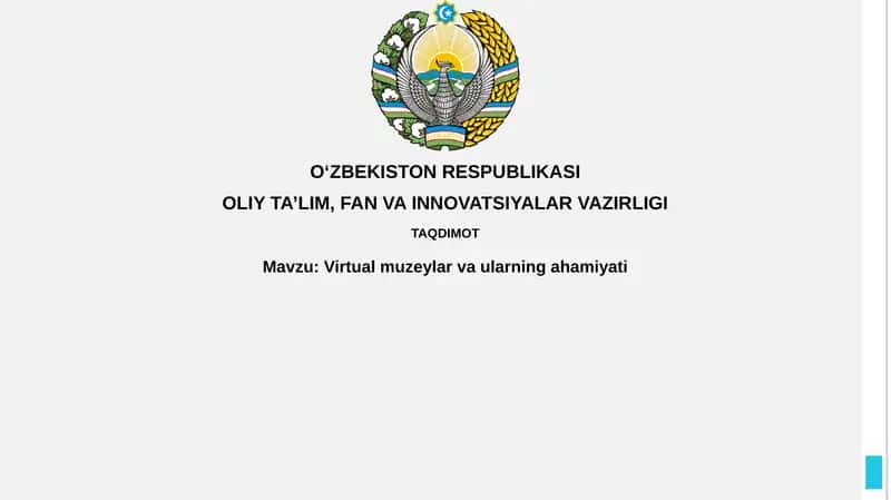 Virtual muzeylar 1