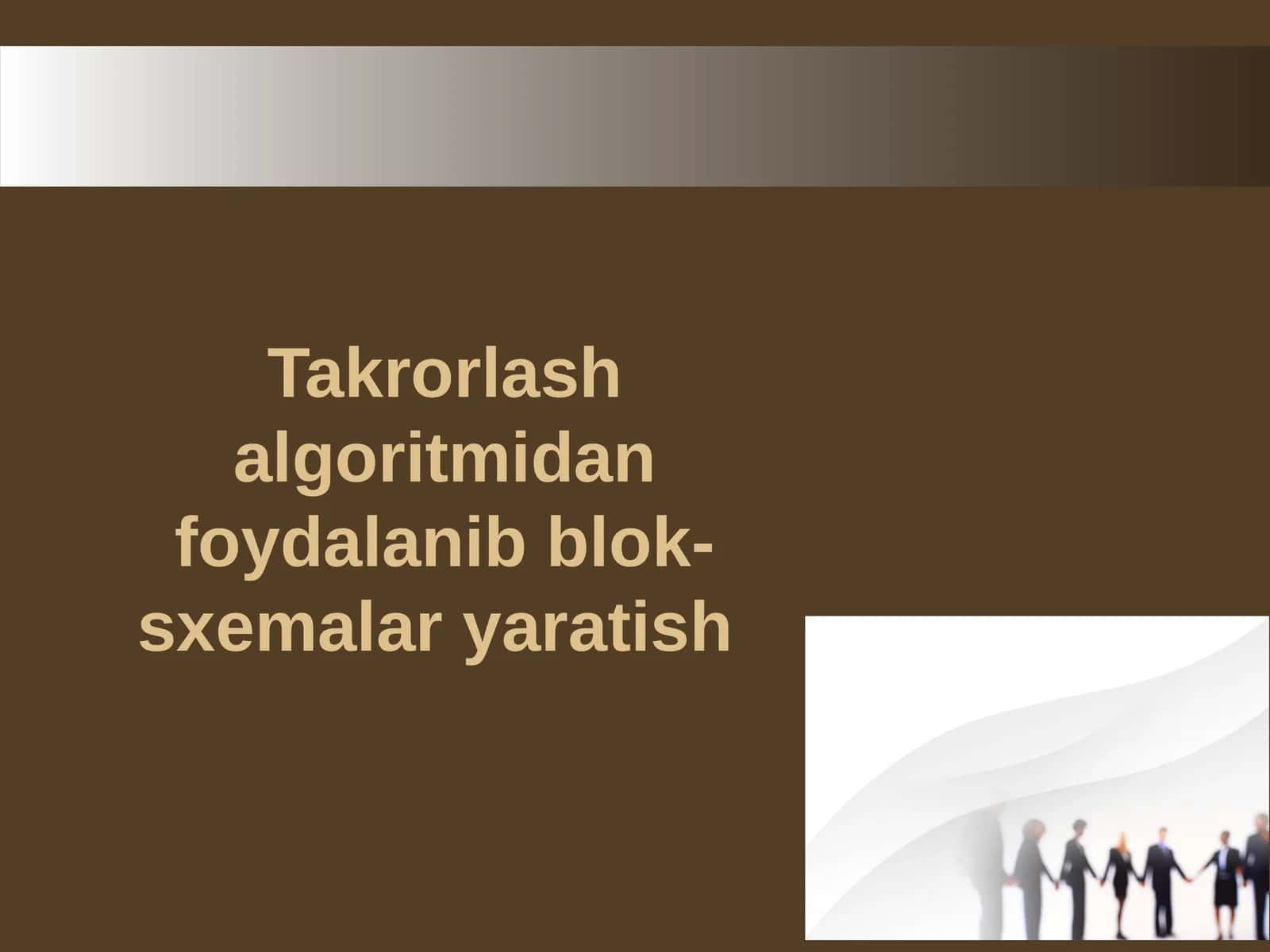Blok-sxemalar yaratish 1