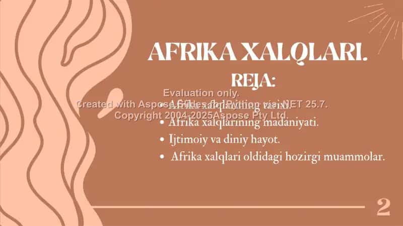 Afrika 1