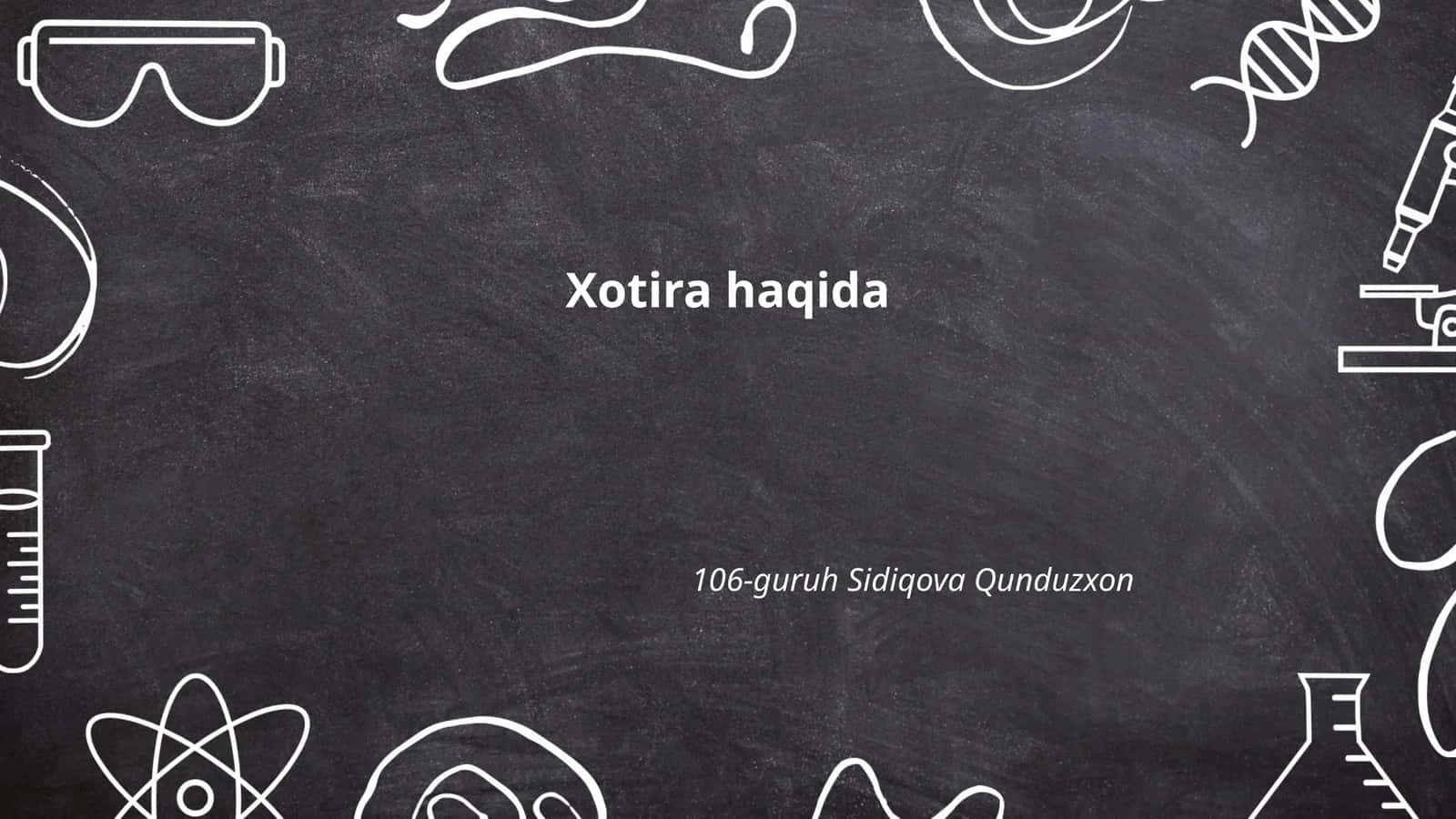 Xotira va milliy g'urur 1