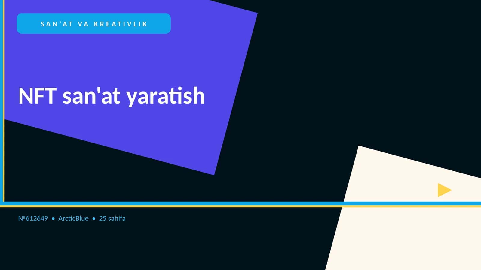 NFT san'at yaratish 1