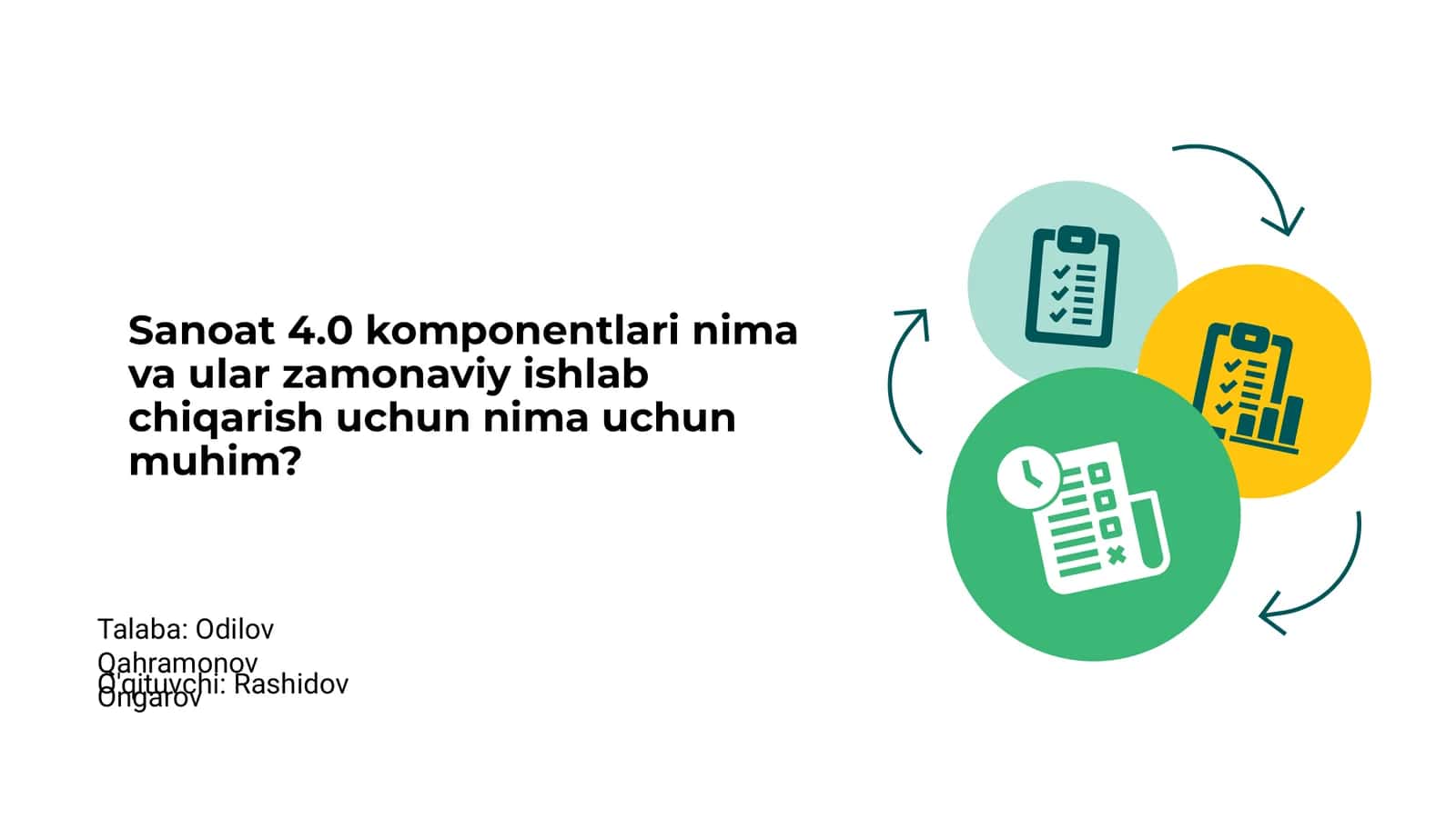 Sanoat 4.0 komponentlari 1