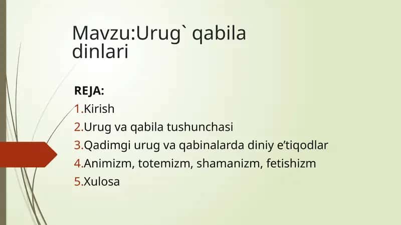 Urug`qabiladinlari 1