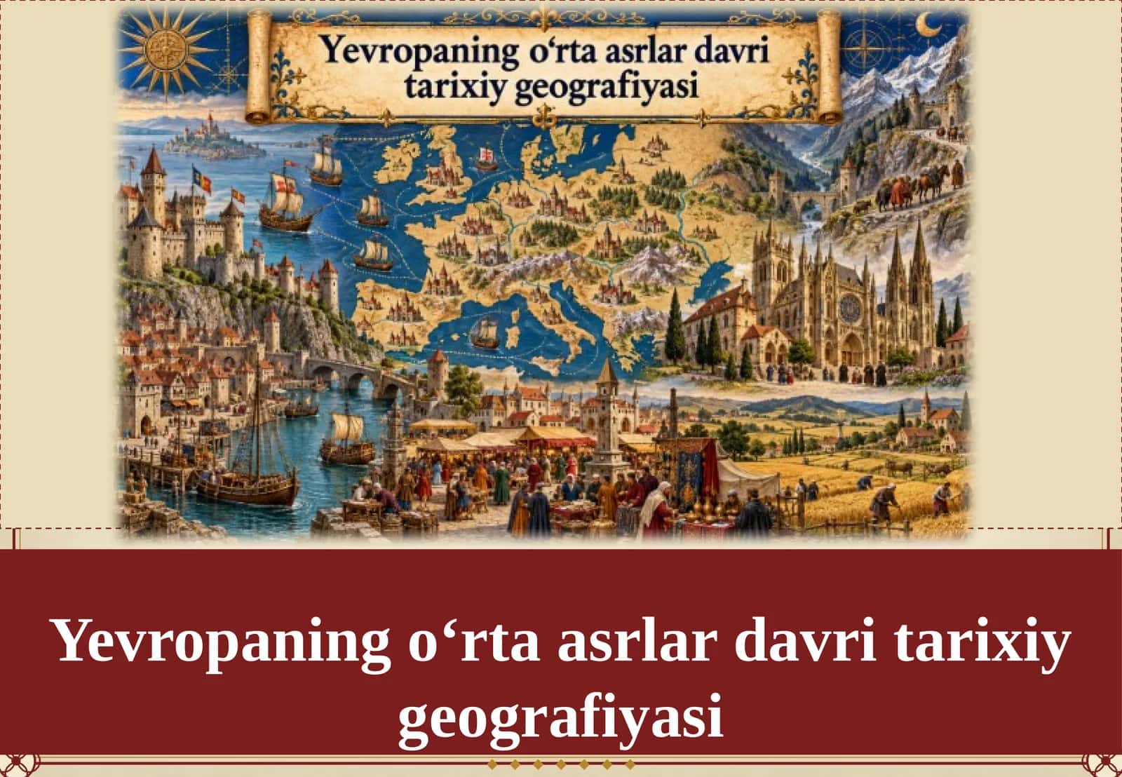 Yevropaning o‘rta asrlar davri tarixiy geografiyasi 1