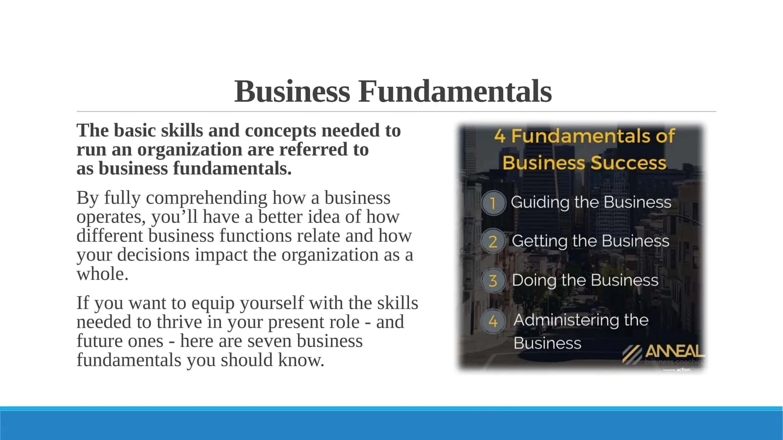 Business Fundamentals 1
