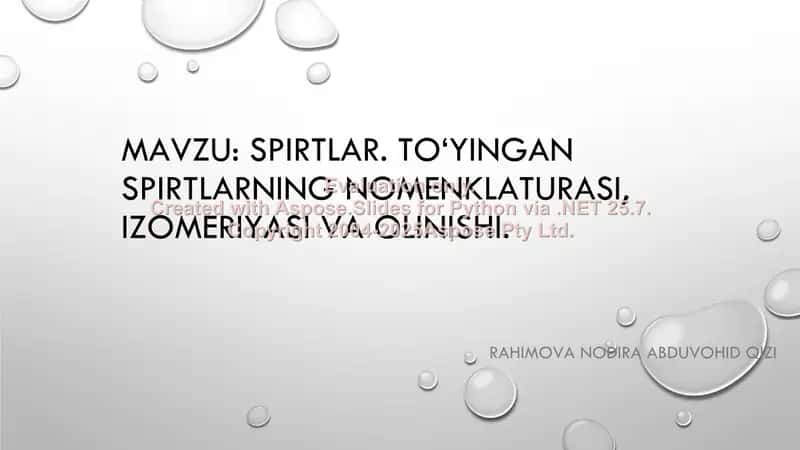 Spirtlar 1