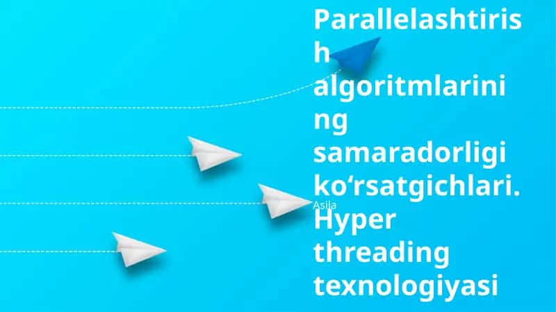 Parallel Algoritmlar Samaradorlik Metrikasi 1