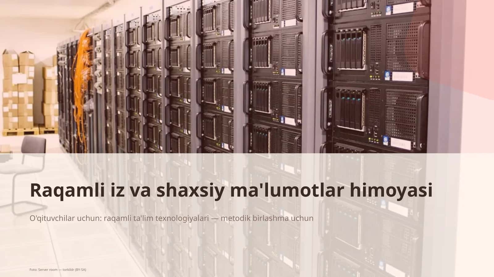 Raqamli iz va shaxsiy ma'lumotlar himoyasi 1
