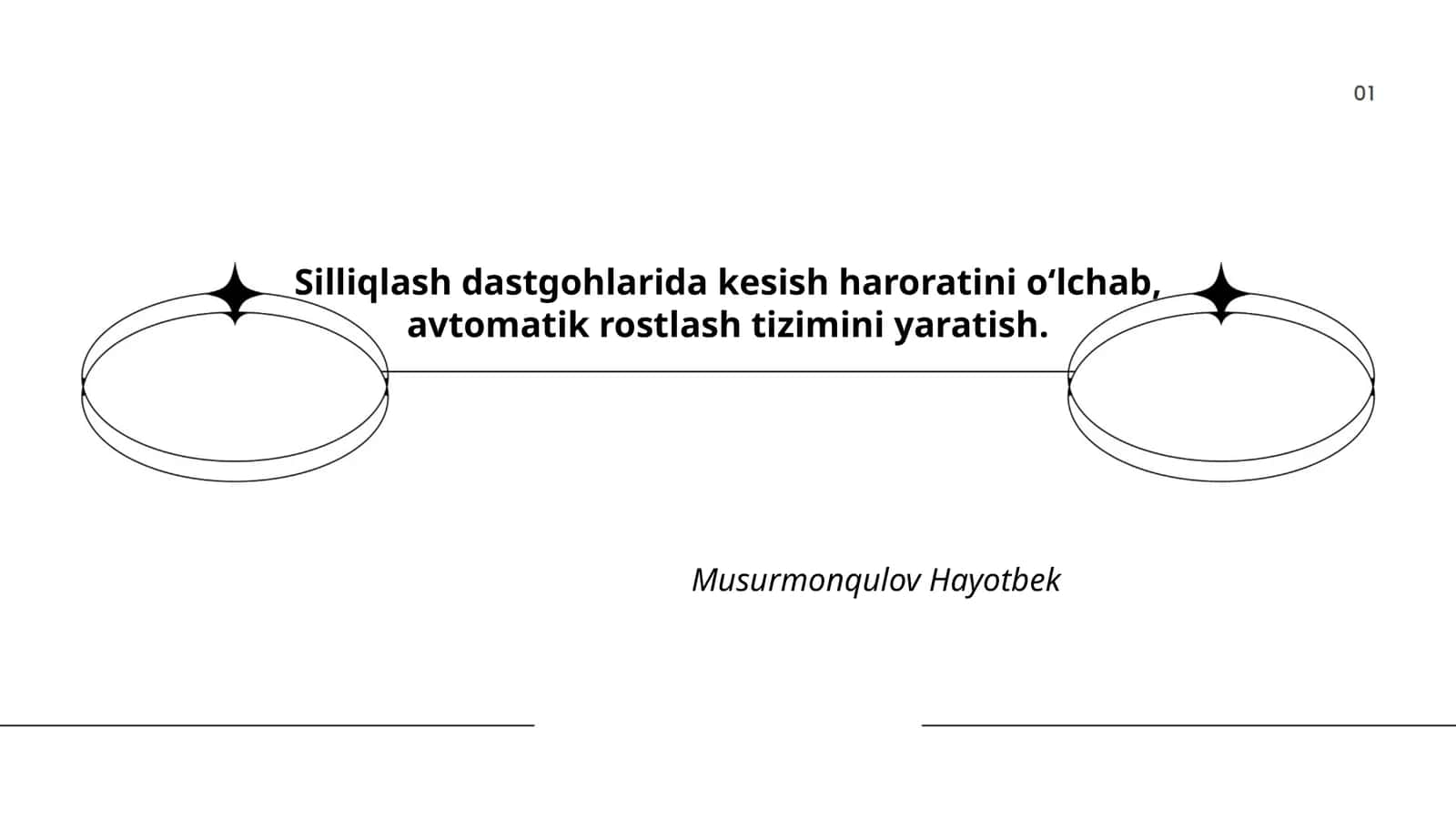 Avtomatik rostlash tizimini yaratish 1