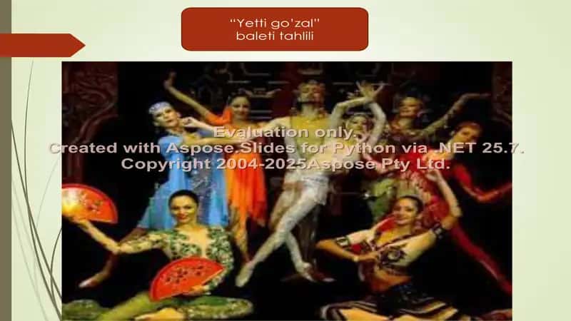 "Yetti go'zal" baleti tahlili 1