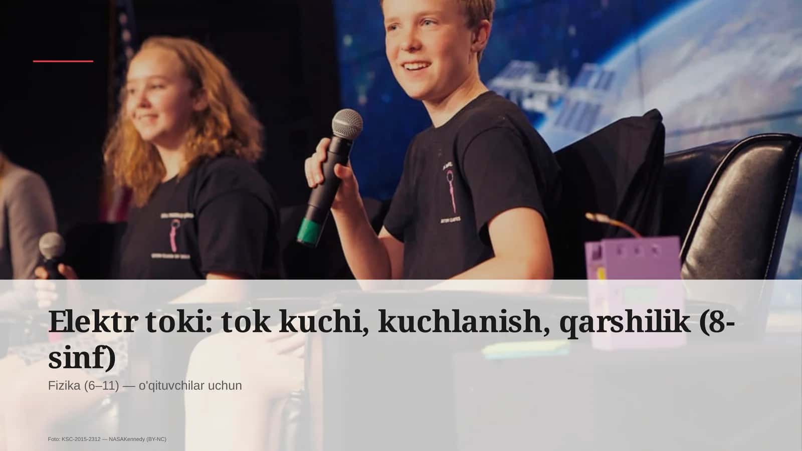 Elektr toki: tok kuchi, kuchlanish, qarshilik (8-sinf) 1