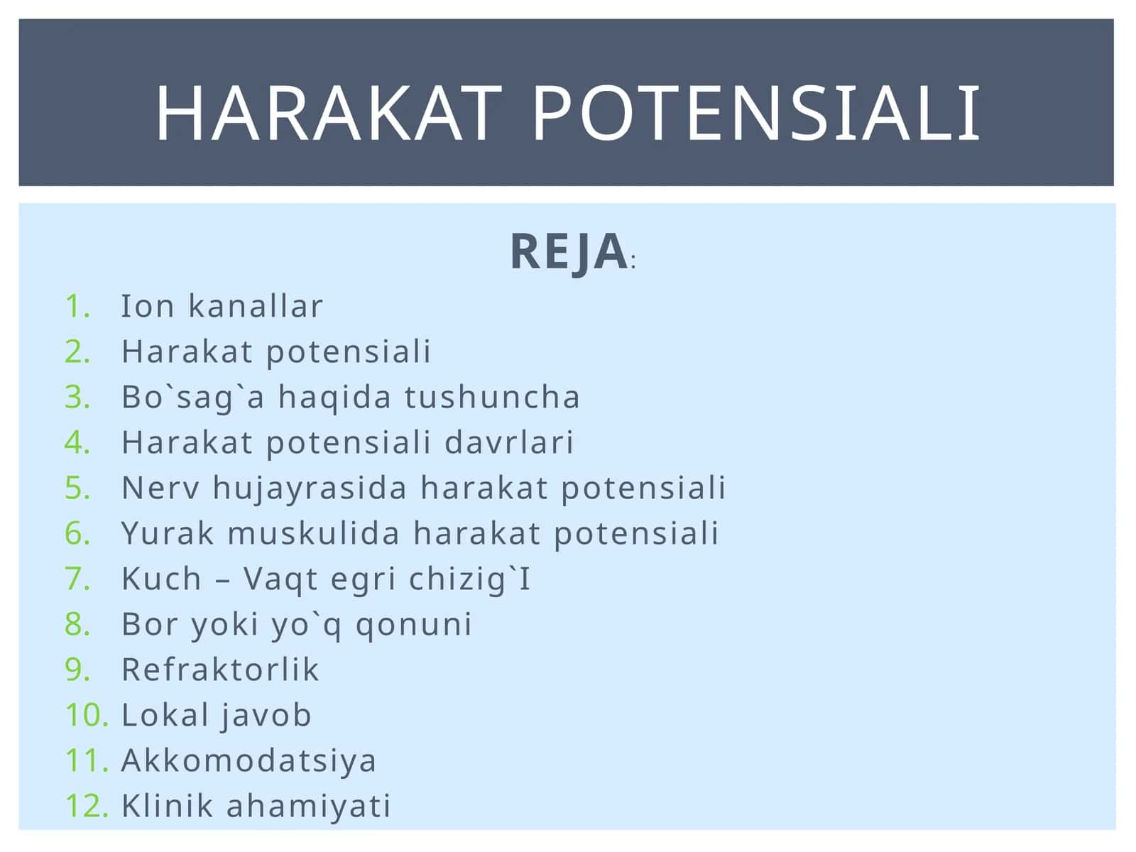 Harakat potensiali 1
