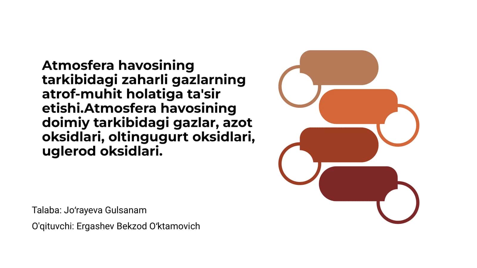 Atmosfera havosining tarkibi 1