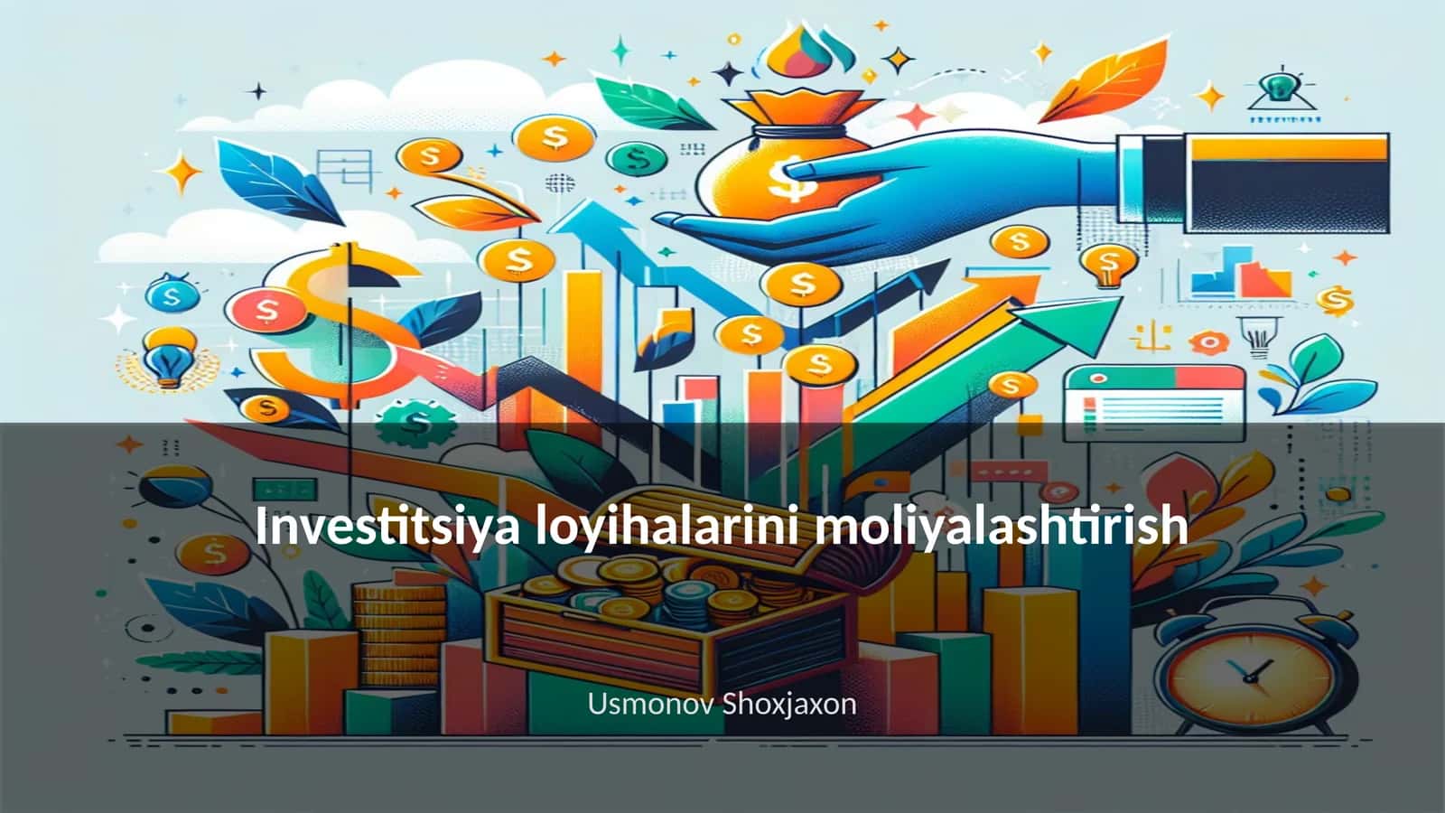 Investitsiya loyihalarini moliyalashtirish 1