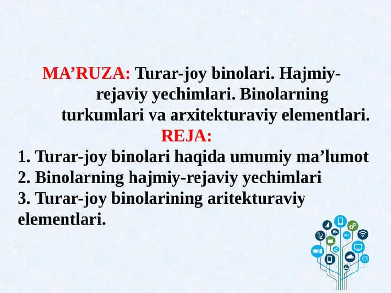 Turar-joybinolari 1