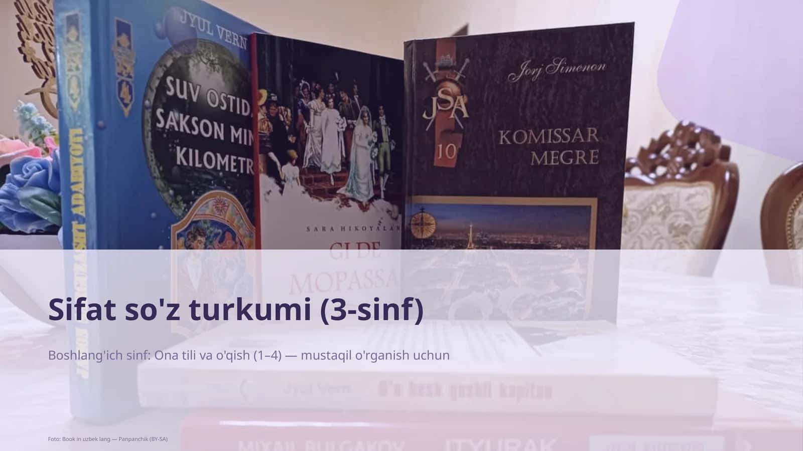 Sifat so'z turkumi (3-sinf) 1