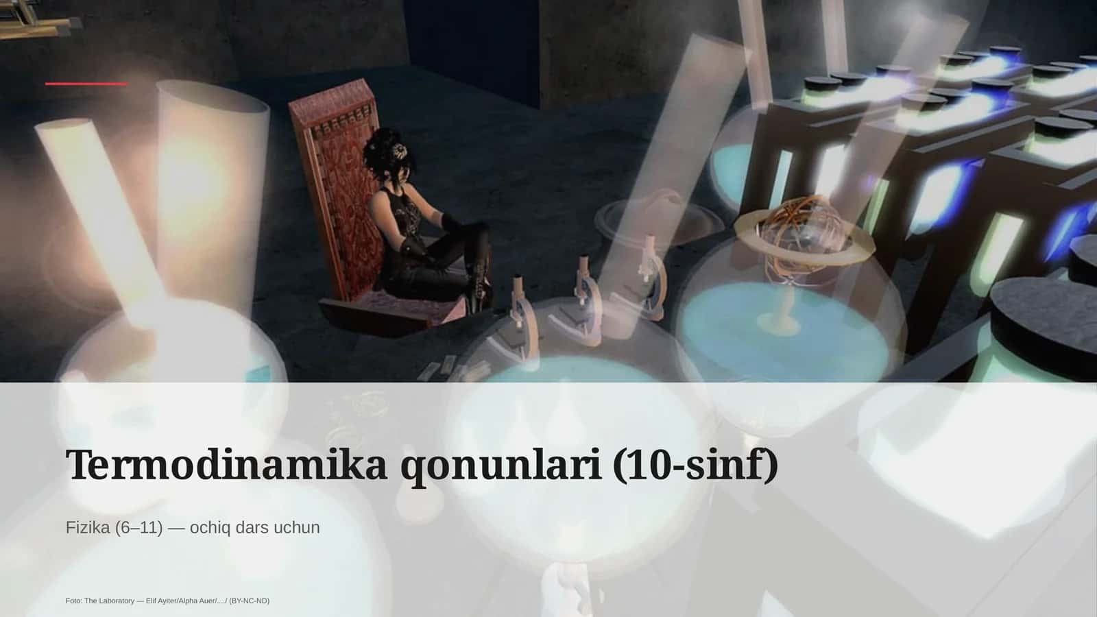 Termodinamika qonunlari (10-sinf) 1
