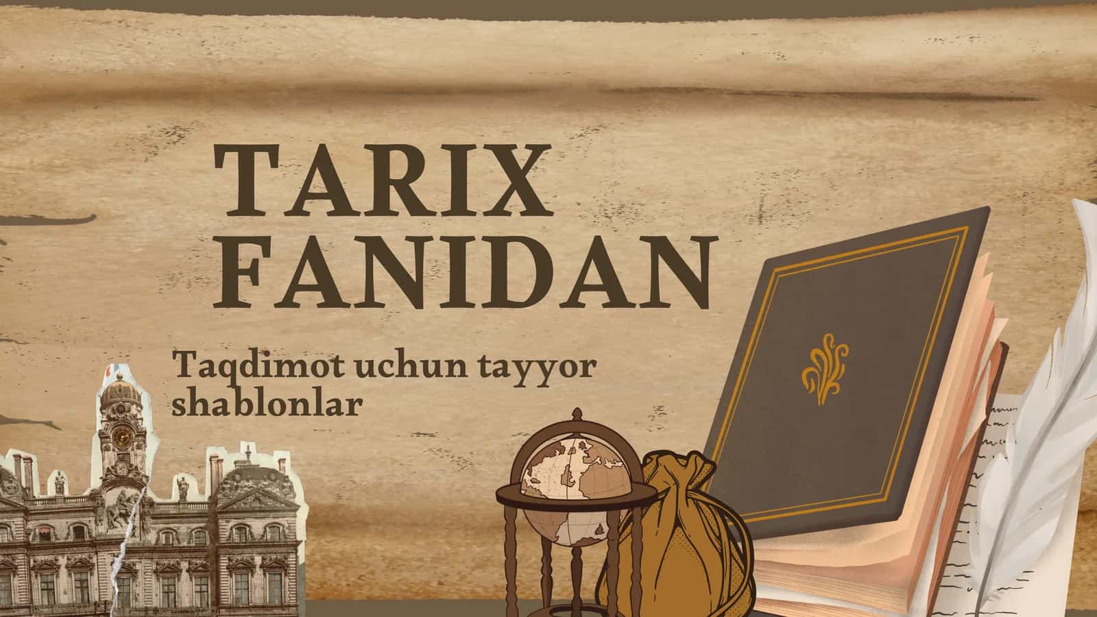Taqdimot uchun tayyor shablonlar 1