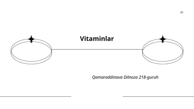 Vitaminlar 1