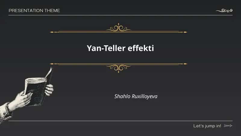 Yan-Teller effekti 1