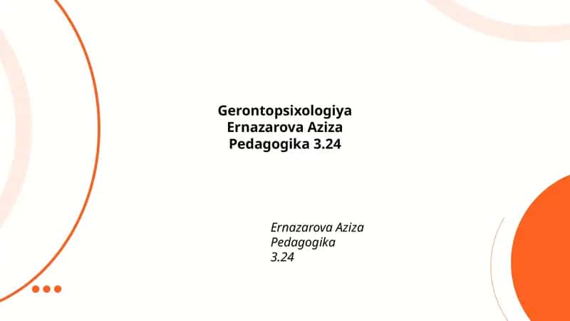 Gerontopsixologiya 1
