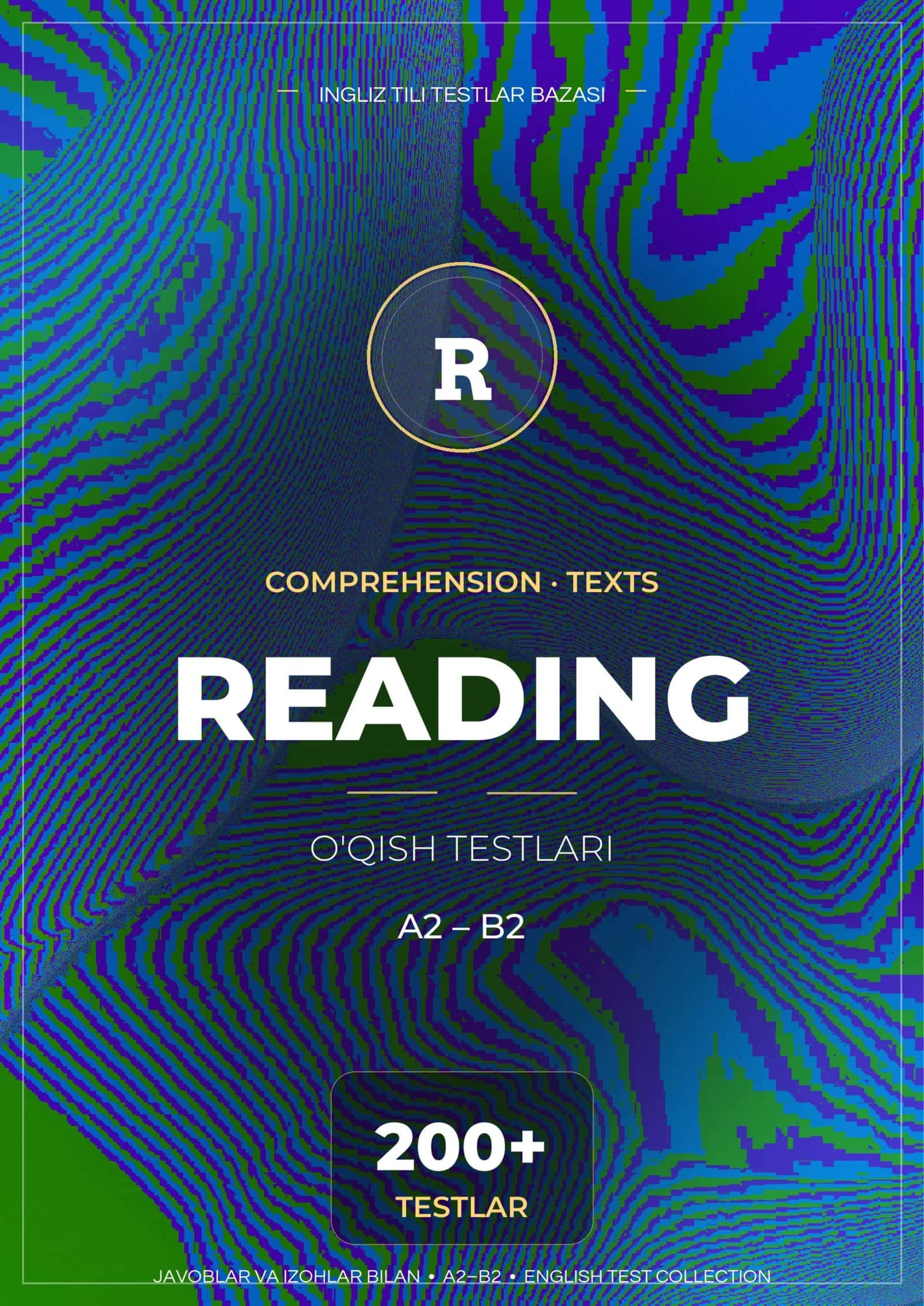 INGLIZ TILI READING TESTLARI 1