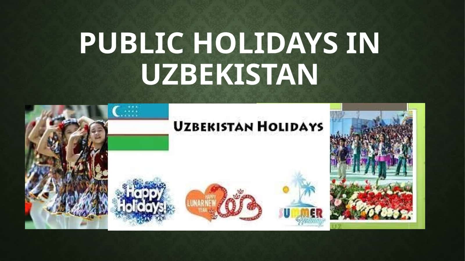 Public Holidays in Uzbekistan 1