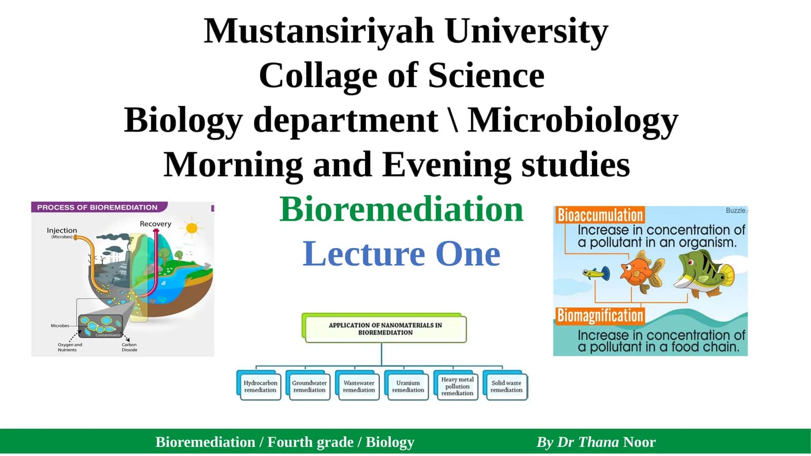 Bioremediation 1