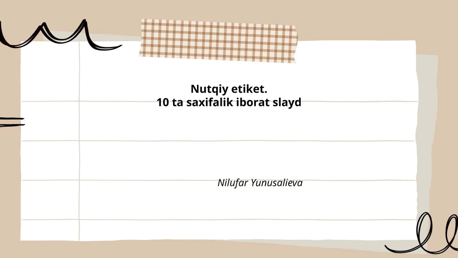 Nutqiy etiket 1