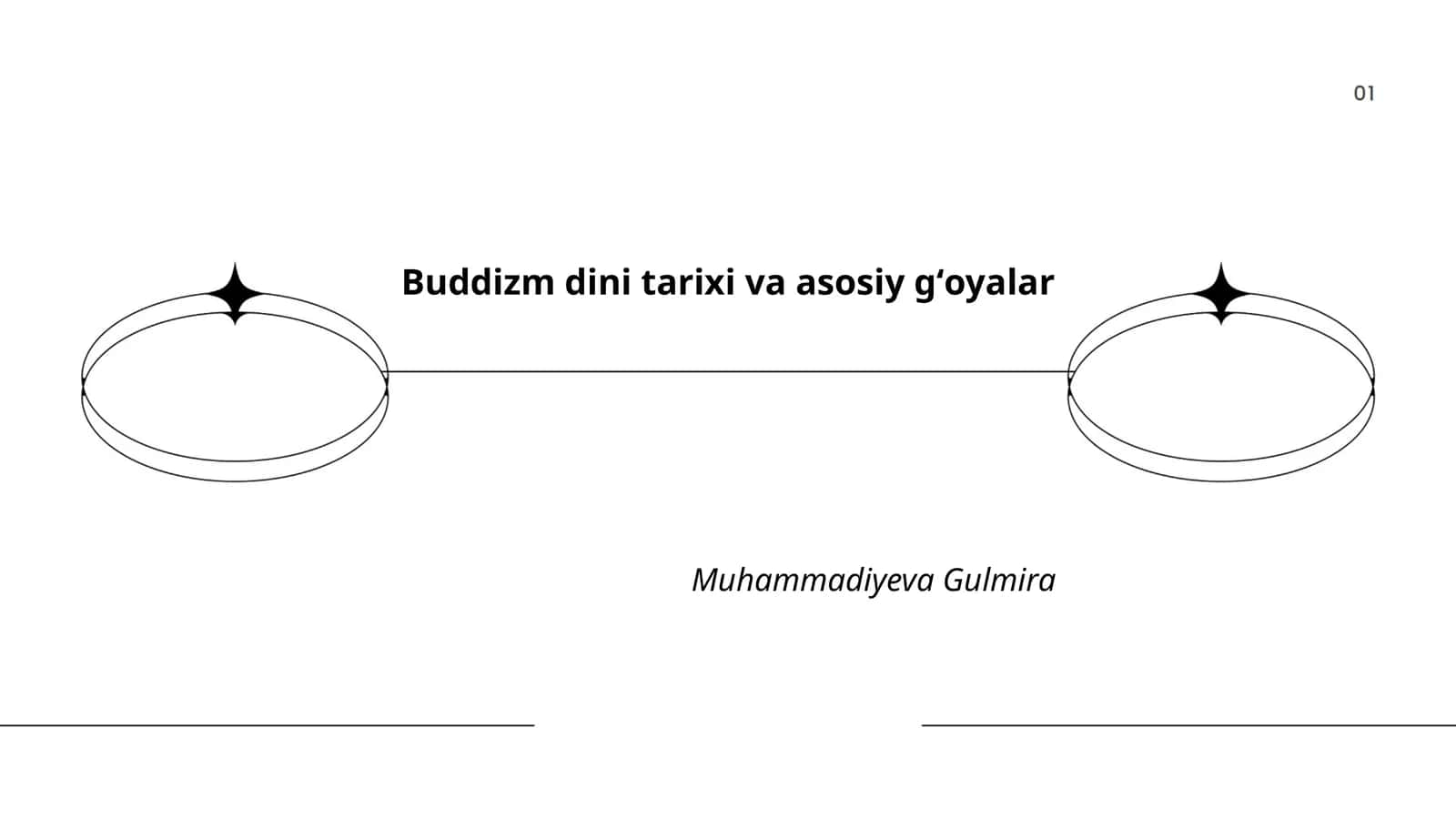 Buddizm dini tarixi va asosiy gʻoyalar 1