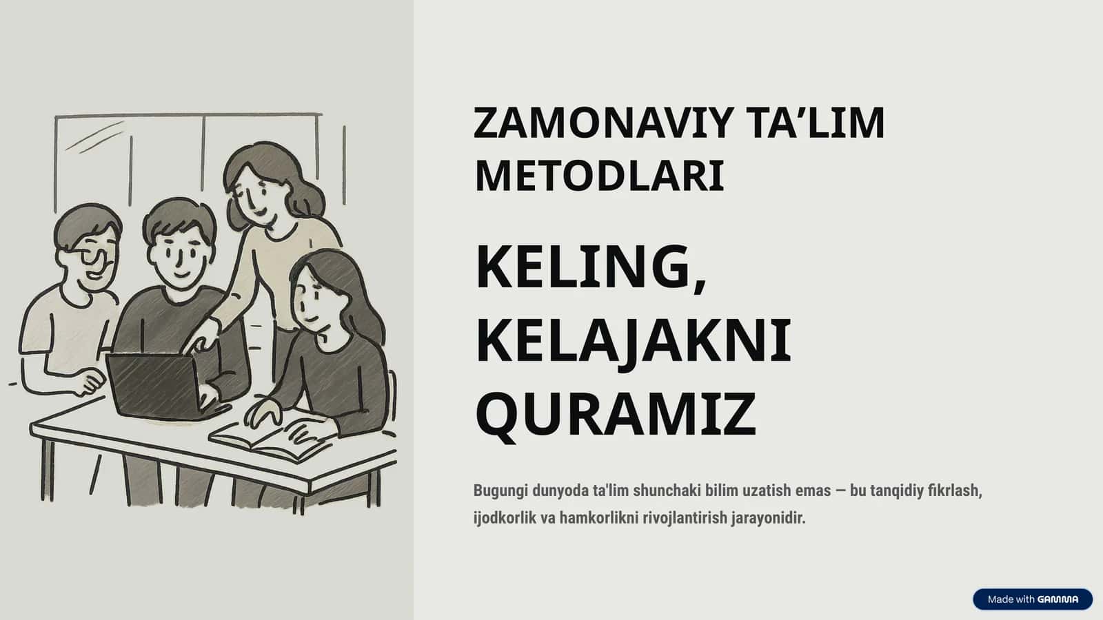 ZAMONAVIY TAʼLIM METODLARI 1