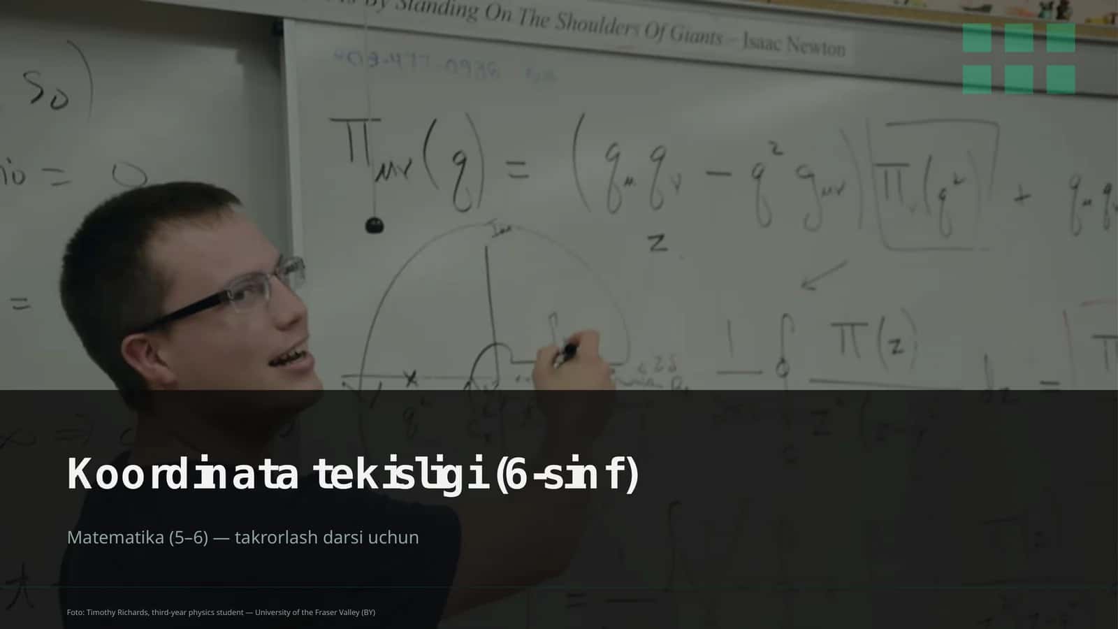 Koordinata tekisligi (6-sinf) 1