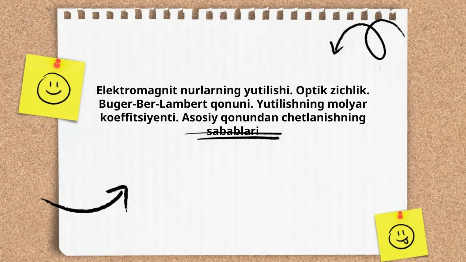 Elektromagnit nurlarning yutilishi 1
