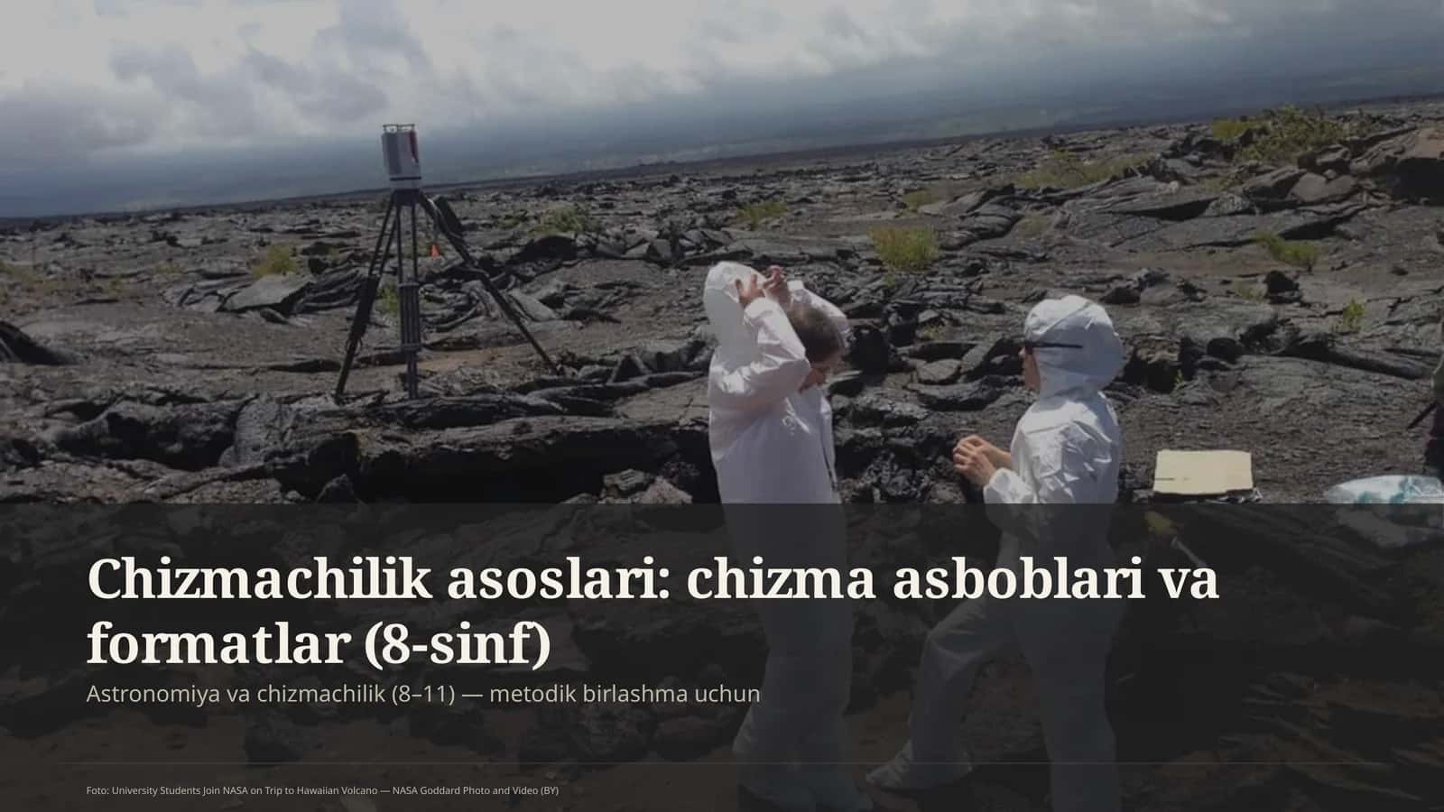 Chizmachilik asoslari: chizma asboblari va formatlar (8-sinf) 1