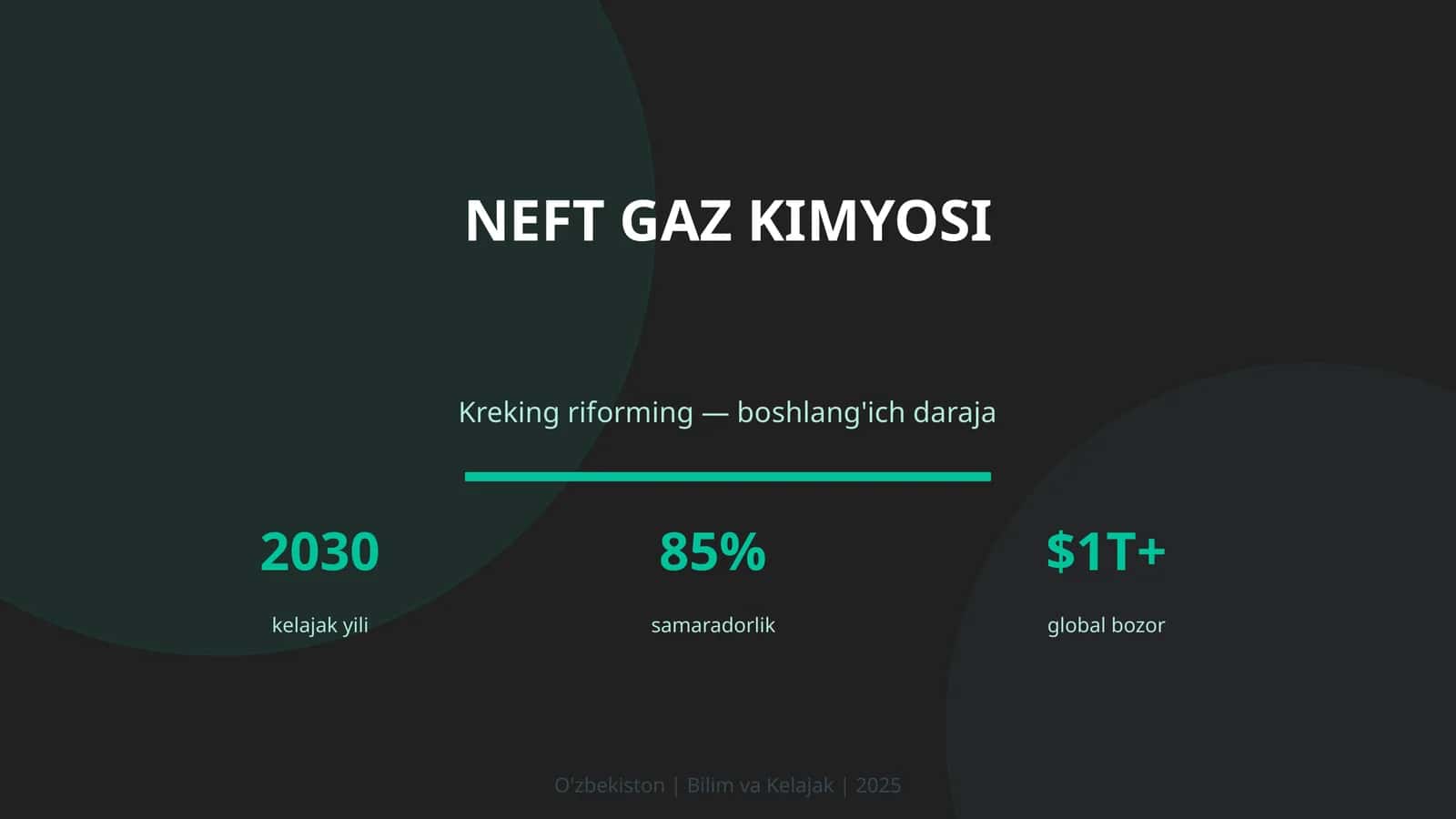 NEFT GAZ KIMYOSI 1