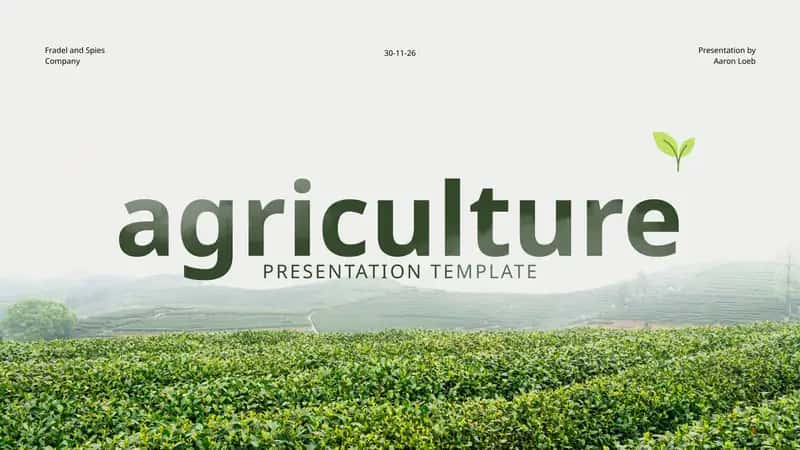 Agriculture 1