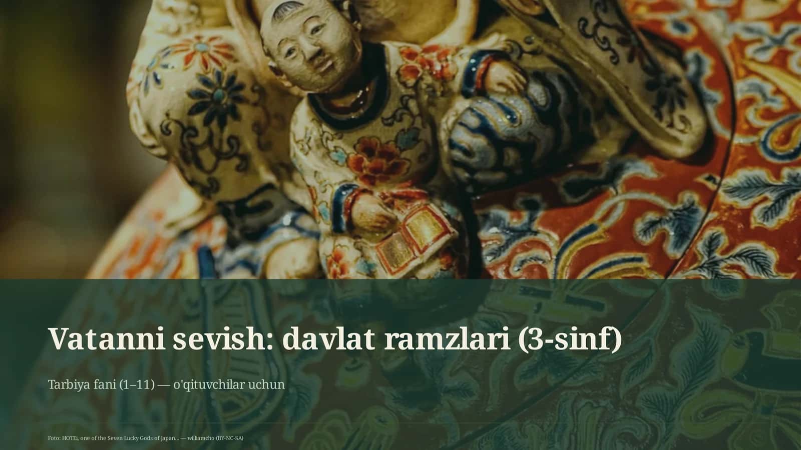 Vatanni sevish: davlat ramzlari (3-sinf) 1