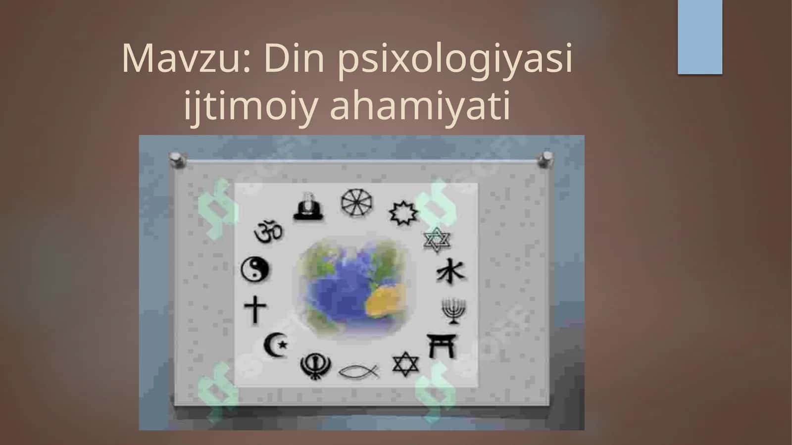 Din psixologiyasi 1