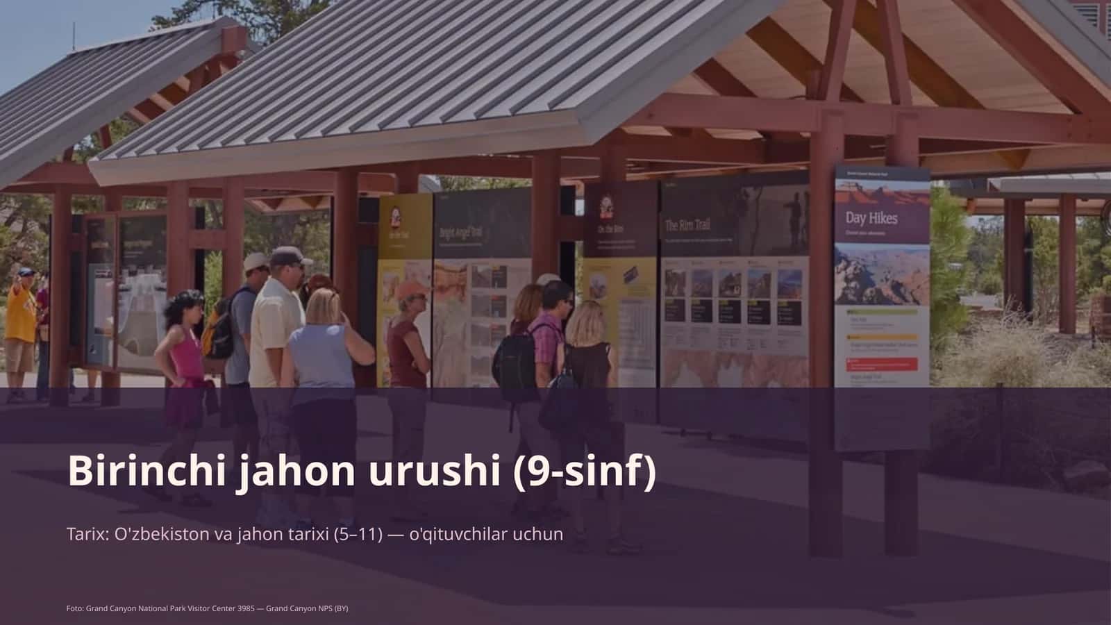 Birinchi jahon urushi (9-sinf) 1