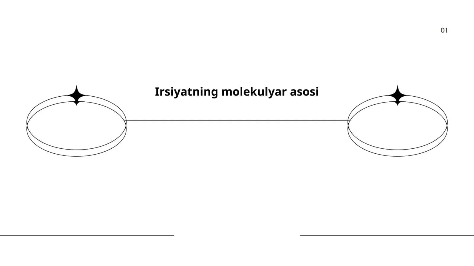 Irsiyatning molekulyar asosi 1