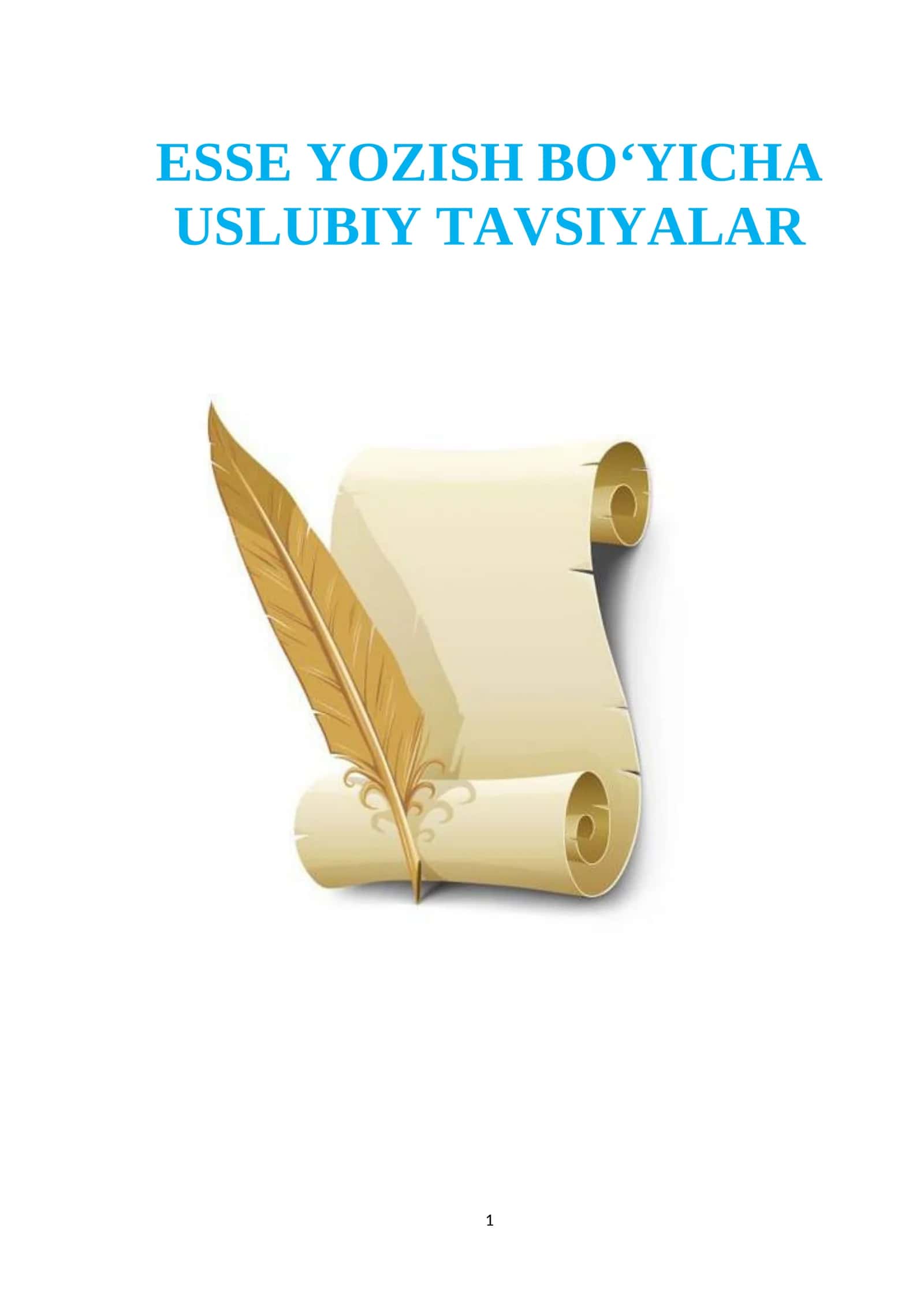 2026 ESSE YOZISH QOIDALARI 1
